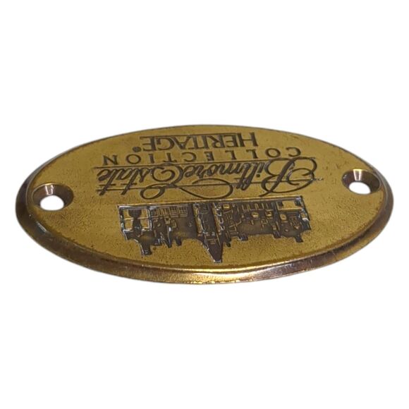 Biltmore Estate Heritage Collection Logo Nameplate Plaque Badges Emblem Brass - Picture 4 of 6